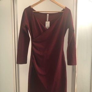NEW Wrap-Style Bodycon Dress